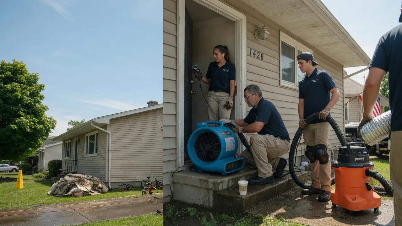 Water Damage Restoration in Liberty, IL near me